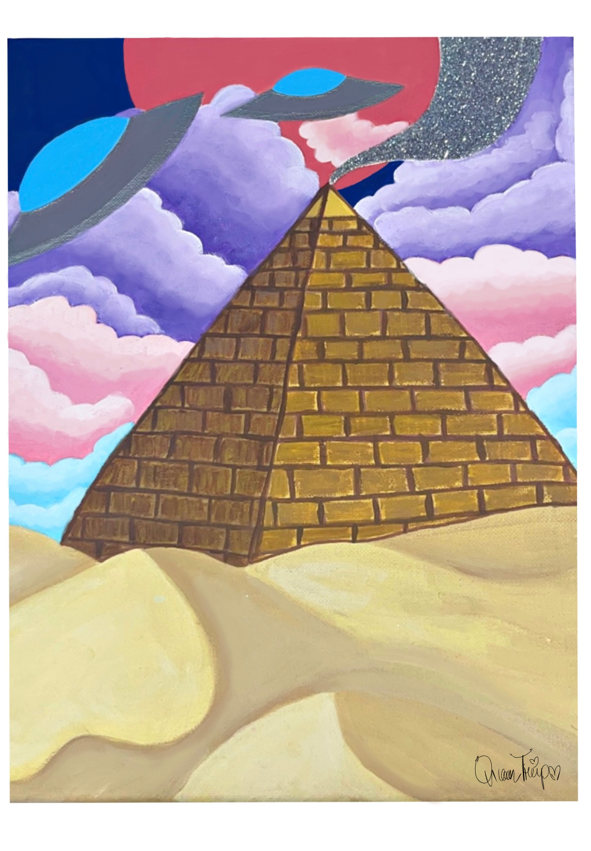 Painting Print by QueenTrip