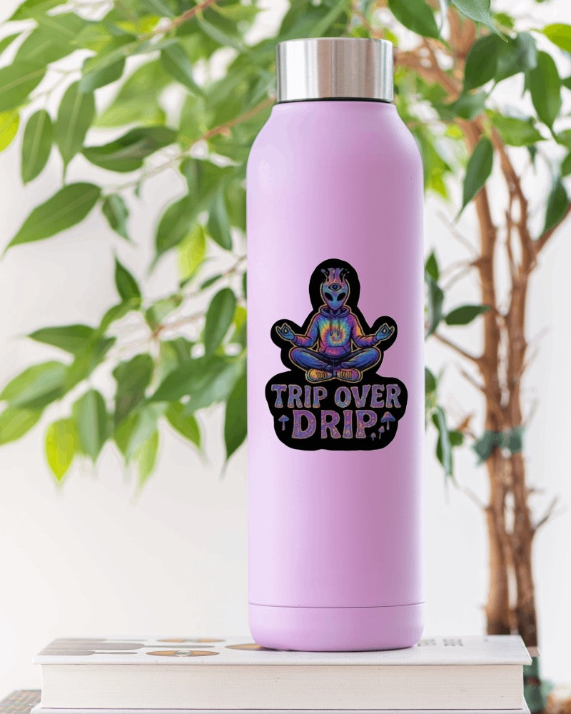 Drip Rate Sticker Trip Over Drip Sticker