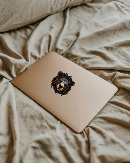 The Awoken Bear Sticker