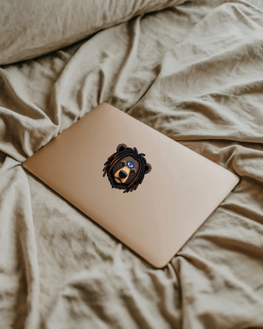 The Awoken Bear Sticker